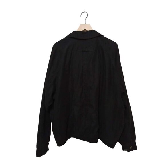 ABERDEEN Collection Vintage Black Zip Front Members Only Jacket Sz XXL - Picture 4 of 10